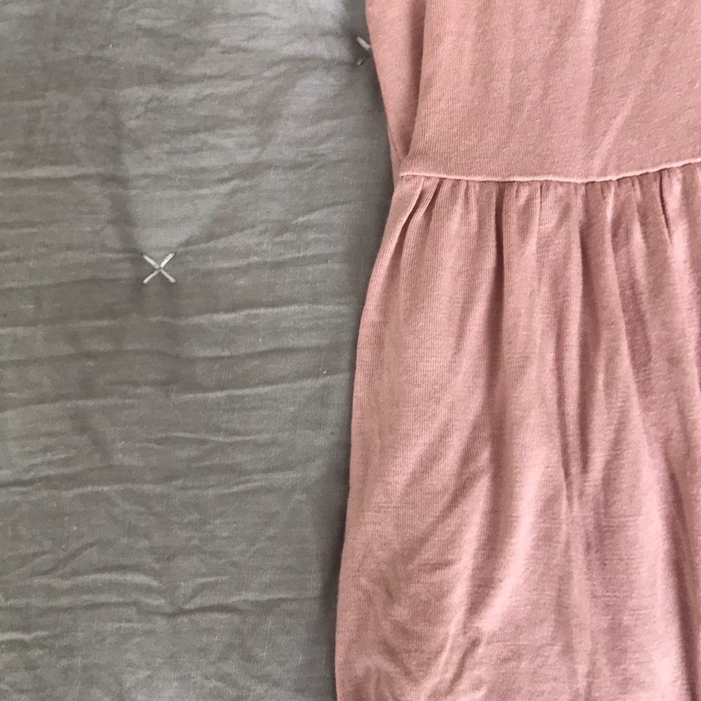 NEW Lauren Conrad Pink Peplum Jersey Top - Picture 2 of 4
